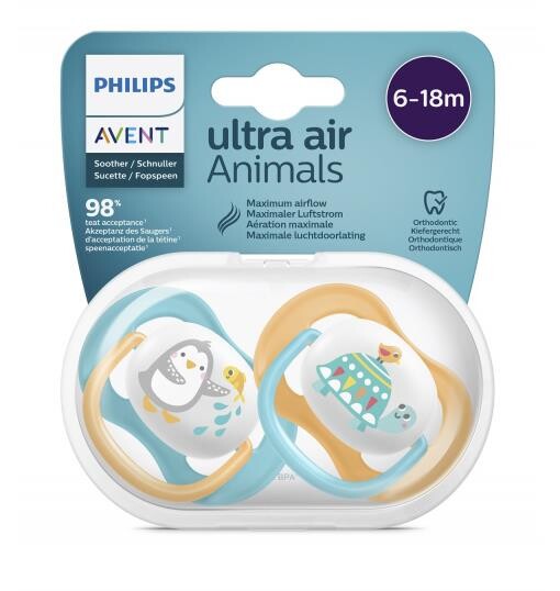 Philips Avent - Philips Avent Ultra Air Emzik 6-18 Ay Erkek