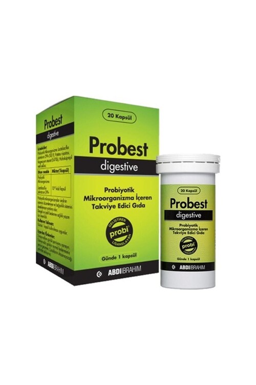 Probest Digestive Probiyotik 20 Kapsül 