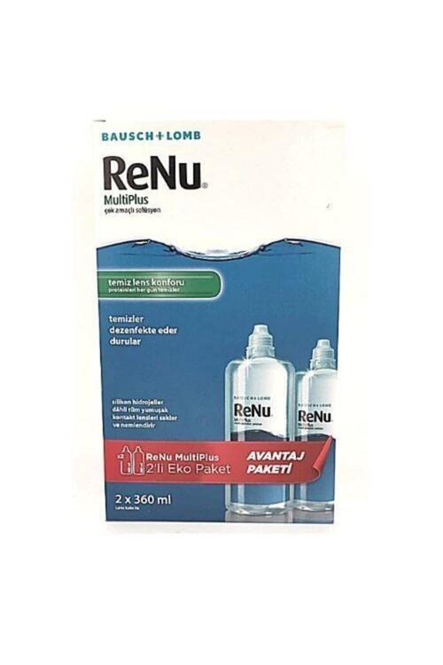 Renu - Renu Multiplus Cok Amaçli Solüsyon Eko Paket 2X360