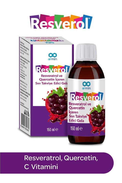 Resverol - Resverol Resveratrol Ve Quercetin Içeren Sıvı 150m