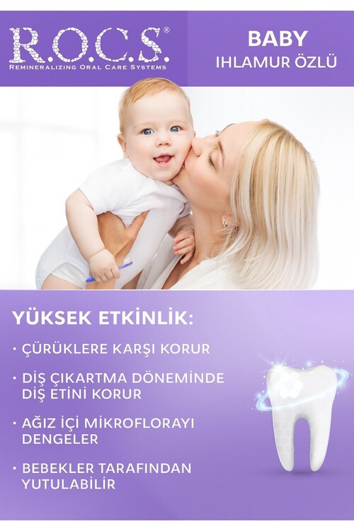 Rocs Baby 0-3 Yaş Diş Macunu Ihlamur Özlü 35 Ml