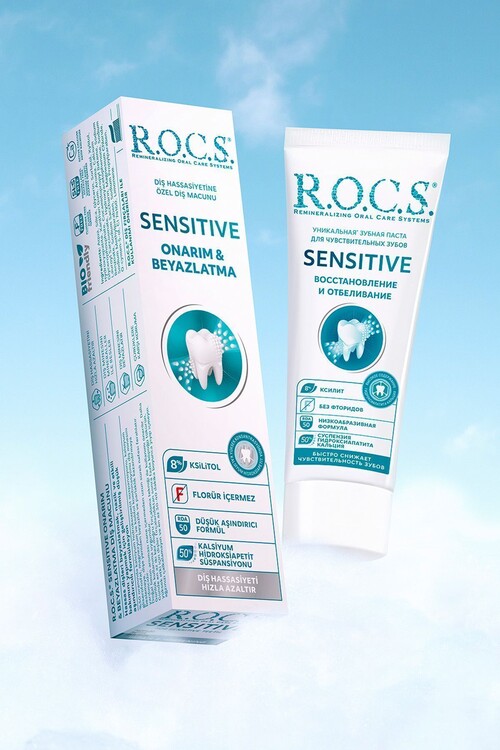 Rocs Sensitive Diş Macunu Onarım Ve Beyazlatma 94g