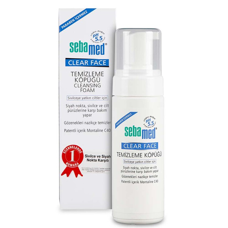 Sebamed Clear Face Yüz Temizleme Köpüğü 150 ml