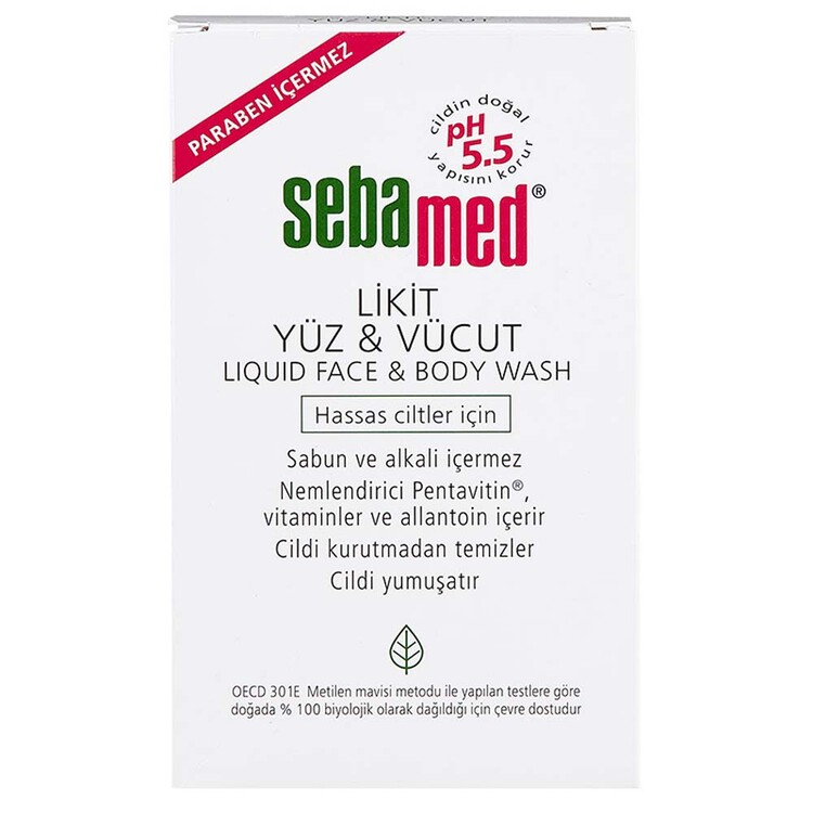 Sebamed Likid Yüz ve Vücut 200 ml