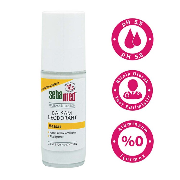 Sebamed Roll-On Balsam Sensitive 50 ml, Cilt Bakım