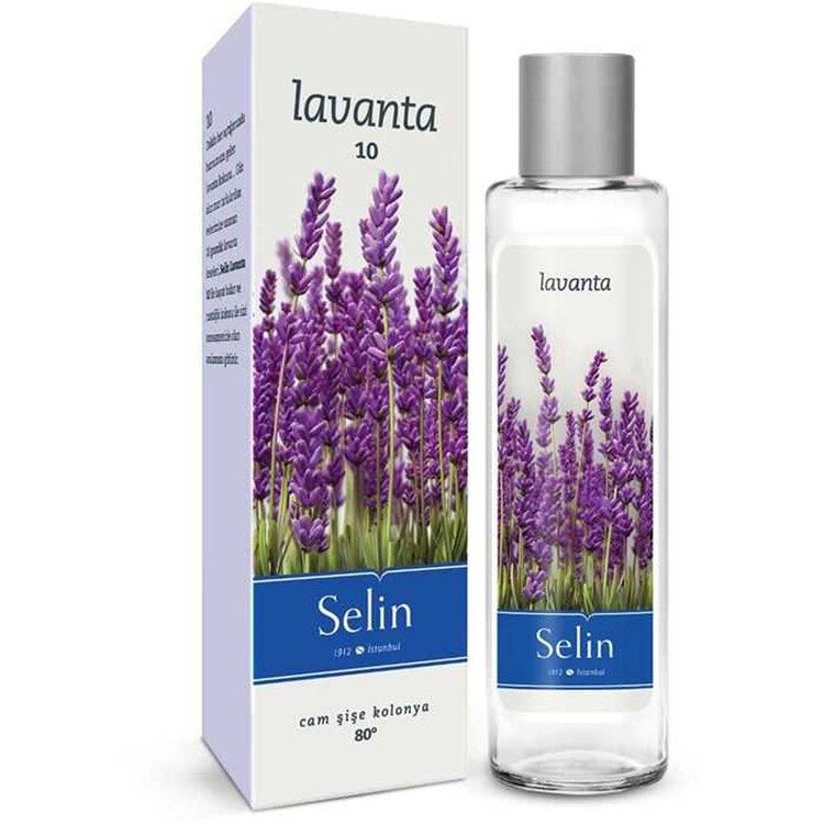 Selin - Selin Lavanta Cam Kolonya 180 ml