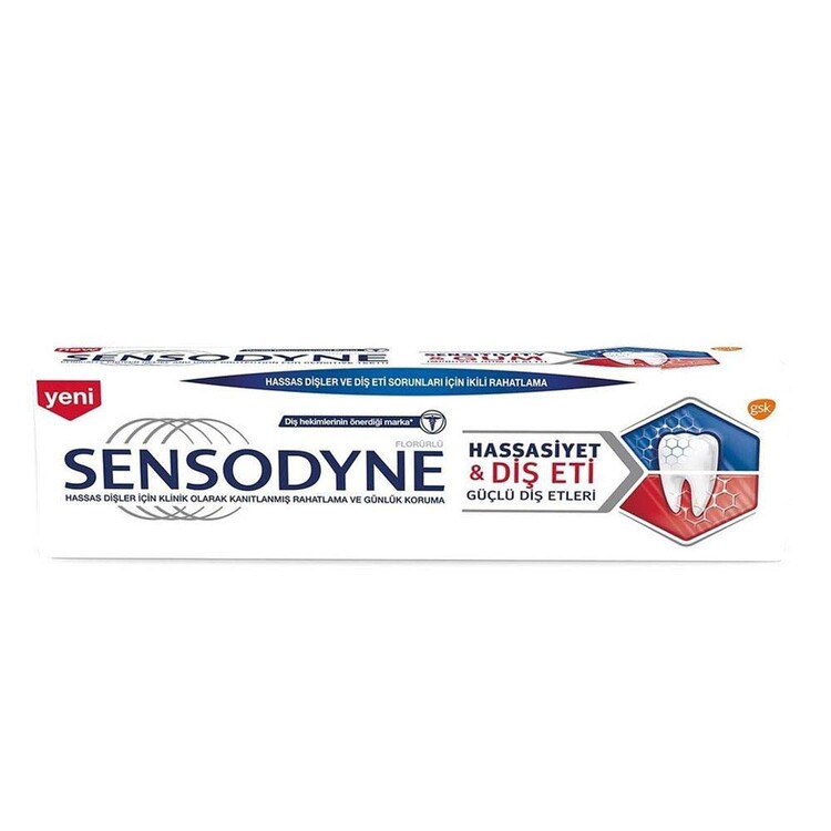 Sensodyne Hassasiyet ve Diş Eti Diş Macunu 75 ml -