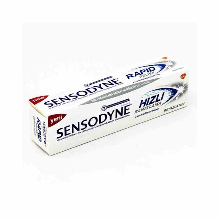 Sensodyne Hızlı Rahatlama Beyazlatıcı Diş Macunu 7