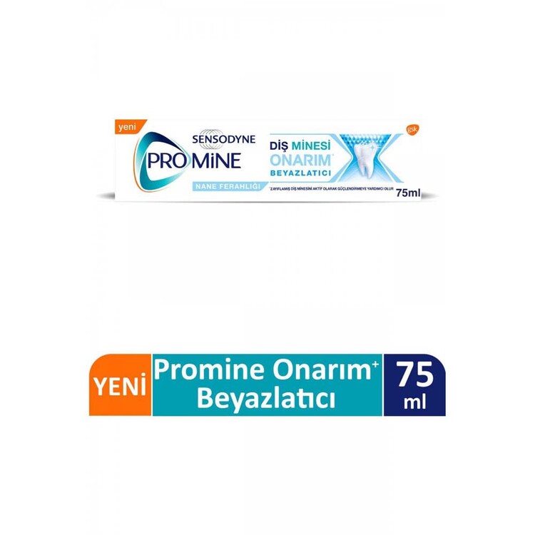 Sensodyne Promine Onarım Beyazlatıcı Diş Macunu 75