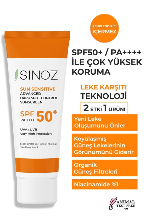 Sinoz - Sinoz Lekeli Ciltlere Özel Aydınlatıcı Yüksek Koru