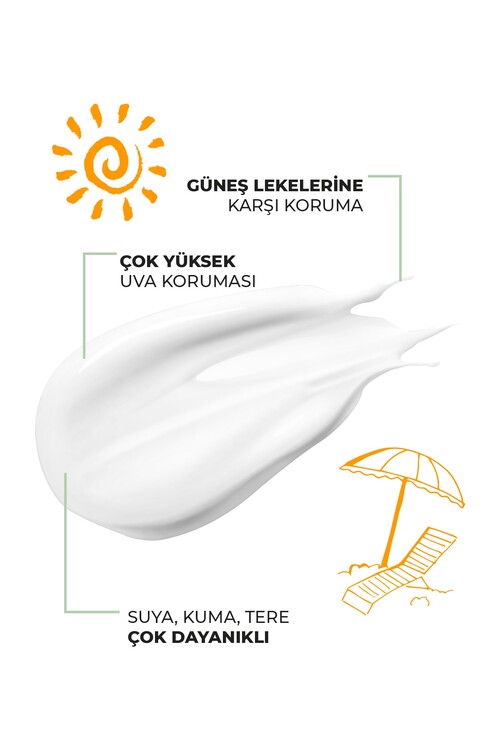 Sinoz SPF 50+ Yüz Güneş Kremi - Normal ve Kuru Cil