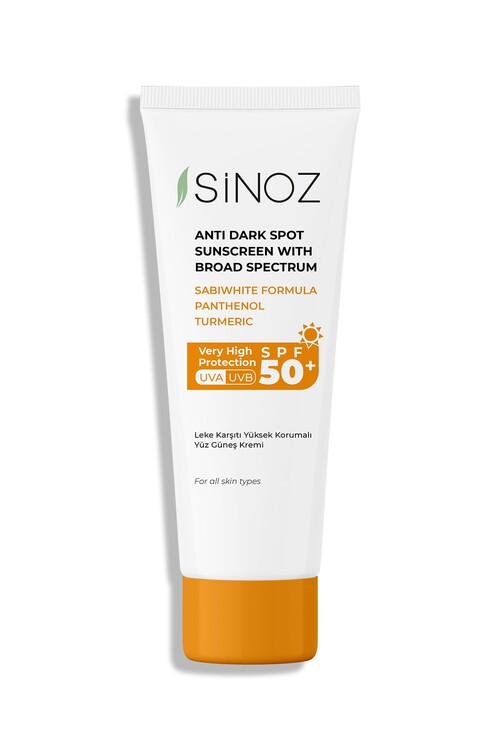 Sinoz SPF 50+ Yüz Güneş Kremi - Normal ve Kuru Cil