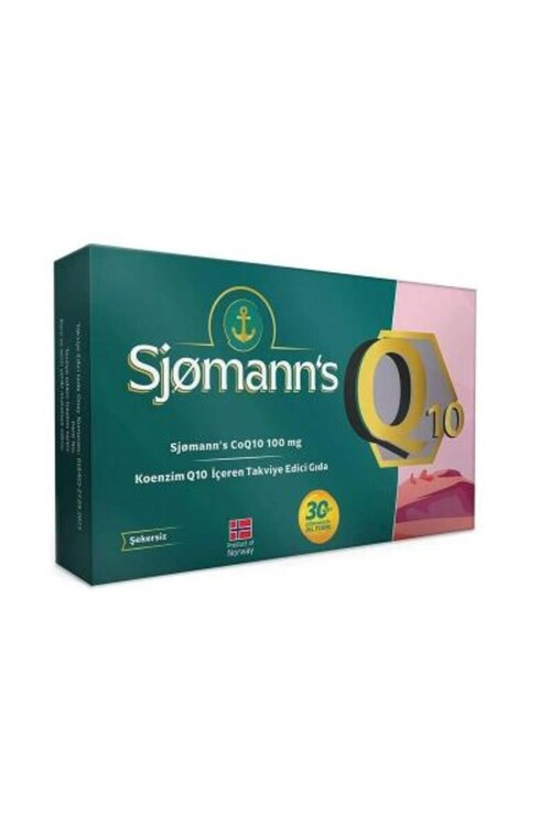 Sjomann’s Coq10 100 Mg Içeren Takviye Edici Gıda 3