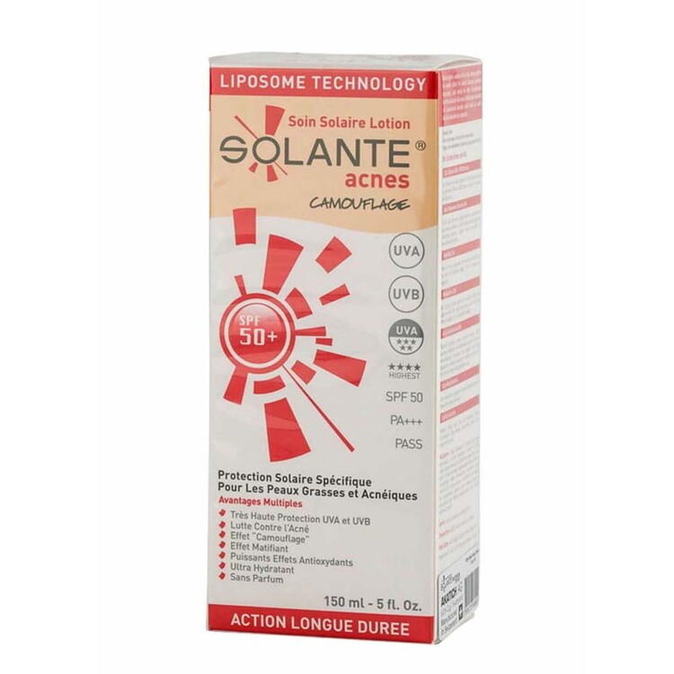 Solante Acnes Tinted SPF50 150 ml