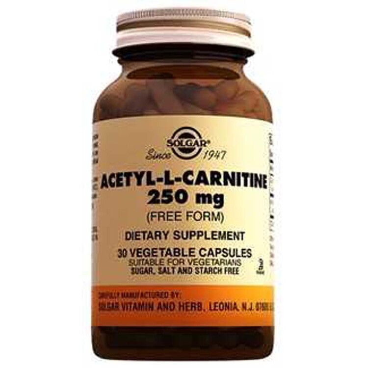Solgar Acetyl L-Carnitine 30 Kapsül