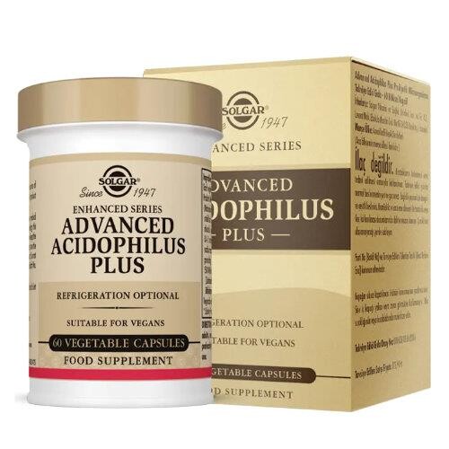 Solgar - Solgar Advanced Acidophilus 60 Kapsül