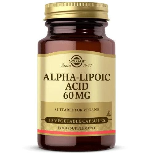 Solgar Alpha Lipo Acid 60 mg 30 Kapsül