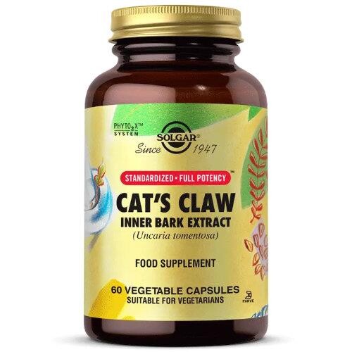 Solgar - Solgar Cats Claw Inner Bark Extract 60 Kapsül