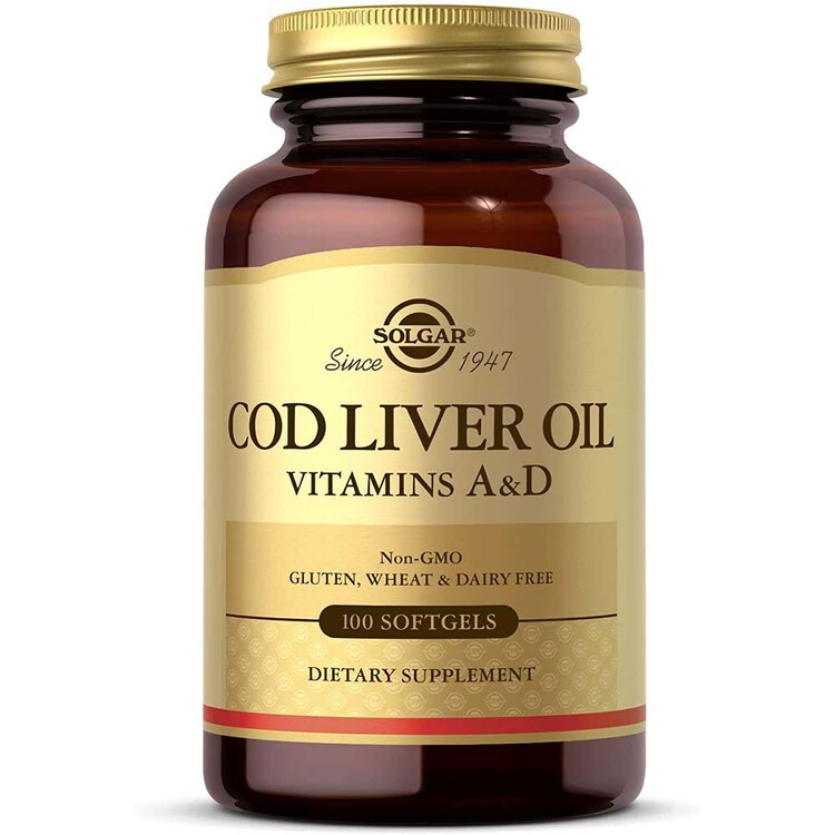 Solgar - Solgar Cod Liver Oil 100 Kapsül