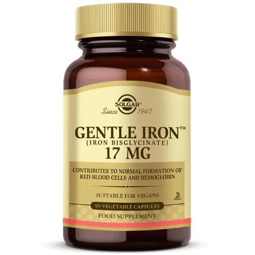 Solgar - Solgar Gentle Iron 17 mg 90 Kapsül