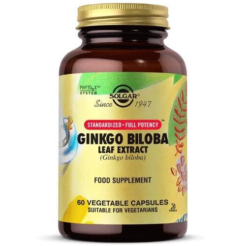 Solgar Ginkgo Biloba Leaf Extract 60 Kapsül