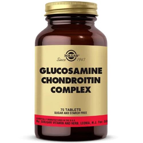 Solgar - Solgar Glucosamine Chondroitin Complex 75 Tablet