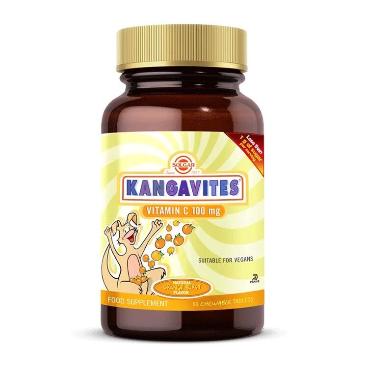 Solgar - Solgar Kangavites Vitamin C 100mg 90 Tablet