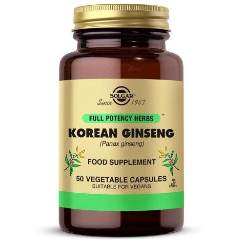 Solgar - Solgar Korean Ginseng 50 Kapsül