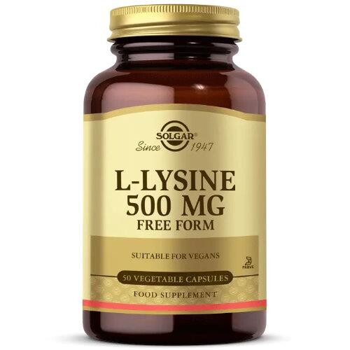 Solgar L-Lysine 500 mg 50 Kapsül