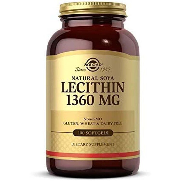 Solgar - Solgar Lecithin 1360 mg 100 Kapsül