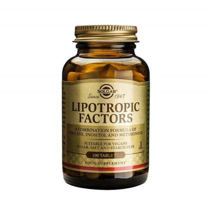 Solgar - Solgar Lipotropic Factors 100 Tablet