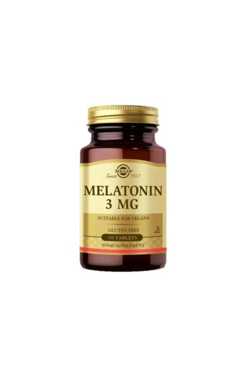 Solgar - Solgar Melatonın 3 Mg 60 Tablet