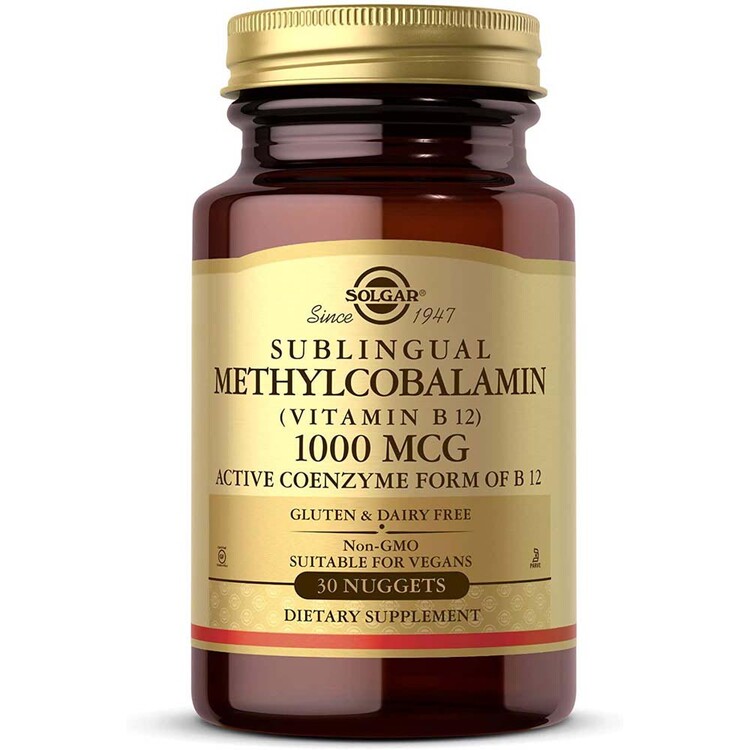 Solgar - Solgar Methylcobalamin 1000 mcg 30 Tablet