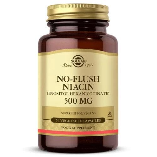 Solgar - Solgar No Flush Niacin 500 Mg