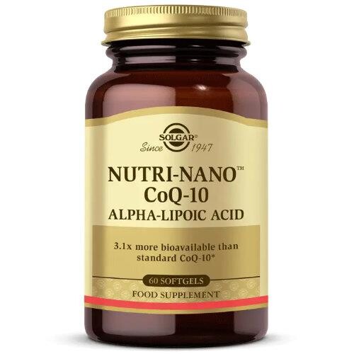 Solgar - Solgar Nutri-Nano CoQ-10 Alpha Lipoic Acid 60 Kaps