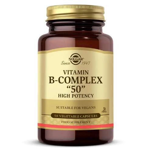 Solgar - Solgar vitamin b-complex 50 mg 50 kapsül