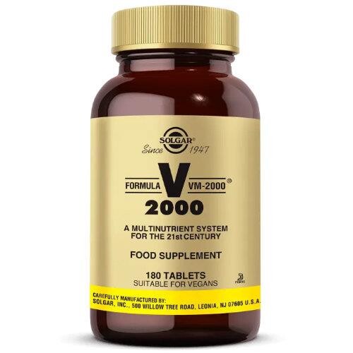 Solgar - Solgar Vm 2000 Multivitamin 180 Tablet