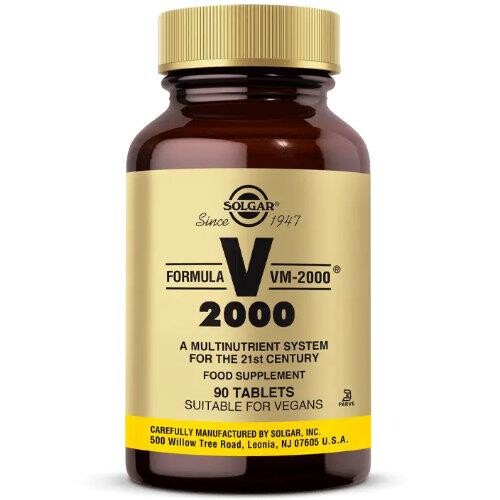 Solgar - Solgar VM 2000 Multivitamin 90 Tablet