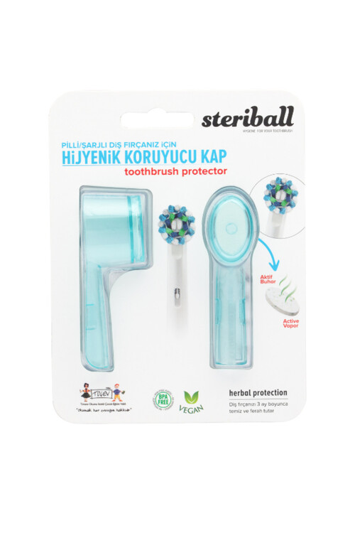 Steriball - Steriball Şarjlı Kbı 2li Açık Mavi