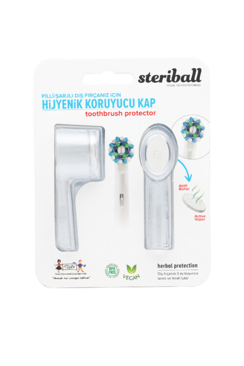 Steriball - Steriball Şarjlı Kabı 2li Şeffaf