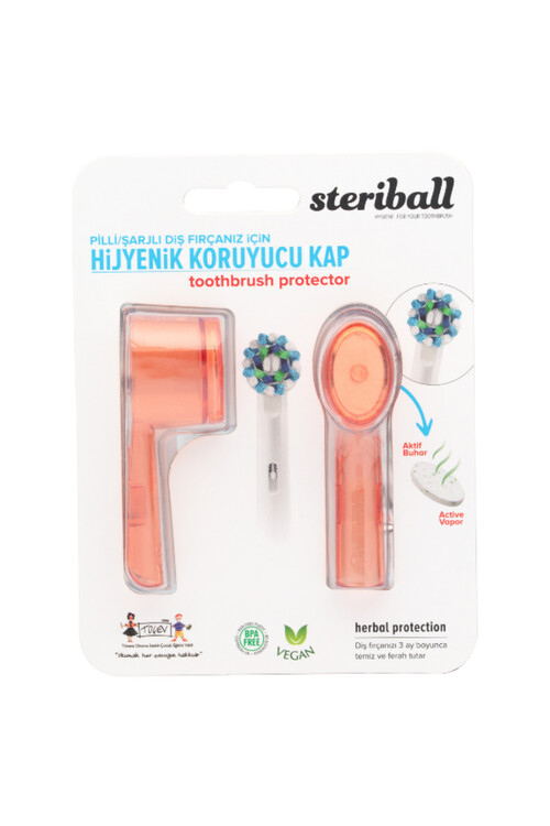 Steriball - Steriball Şarjlı Kabı 2li Turuncu