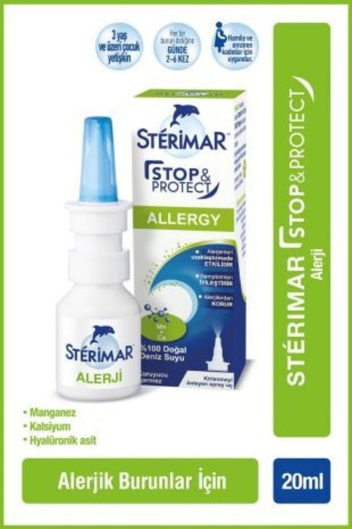 Sterimar - Sterimar Stop & Protect Alerji Burun Spreyi 20 ml.