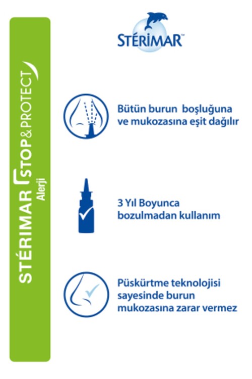 Sterimar Stop & Protect Alerji Burun Spreyi 20 ml.