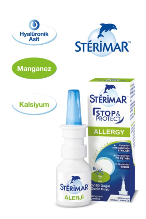 Sterimar Stop & Protect Alerji Burun Spreyi 20 ml.