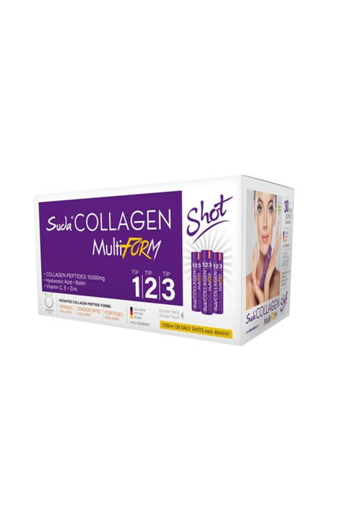 Suda Collagen - Suda Collagen MULTIFORM PORTAKAL 40mlx30 Shot