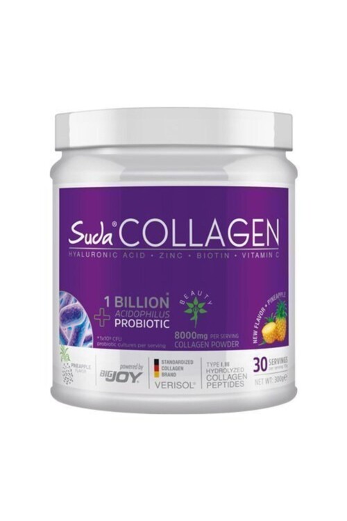 Suda Collagen - Suda Collagen Toz Ananas Aromalı 300 gr