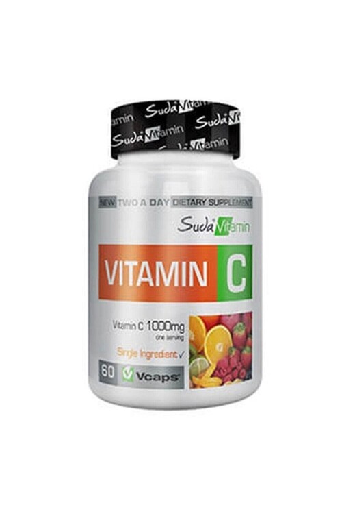 Suda Vitamin - Suda Vitamin C 1000 mg Takviye Edici 60 Kapsül