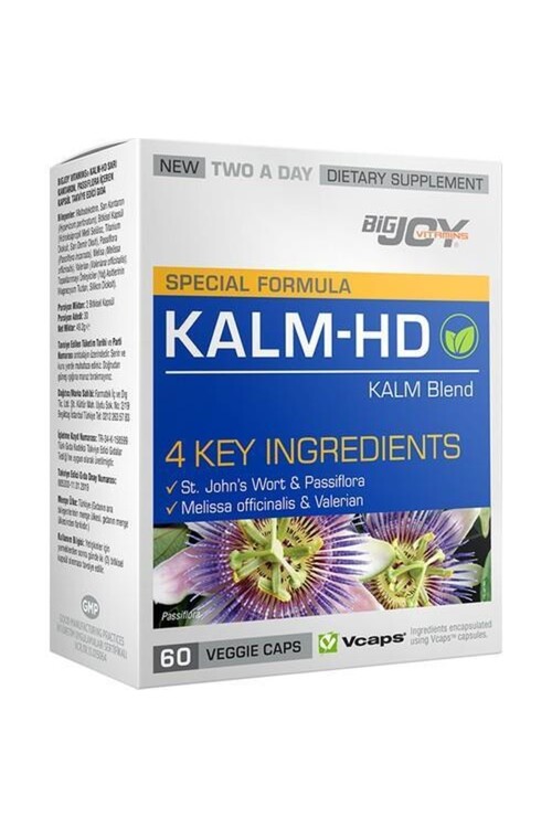 Suda Vitamin - Suda Vitamin Kalm Hd 60 Kapsül 8681571352235