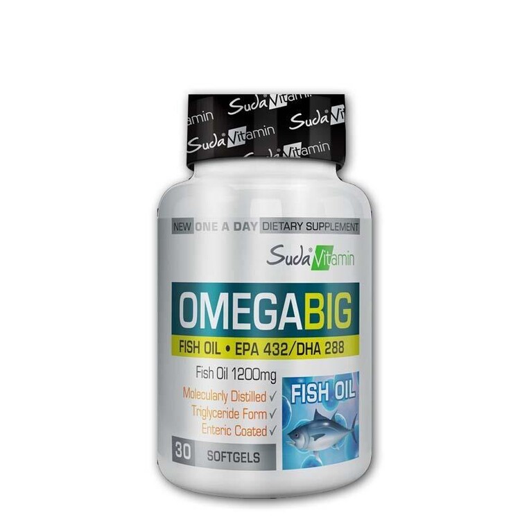 Suda Vitamin - Suda Vitamin Omegabig 30 Softgel