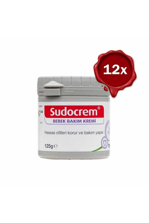 Sudocrem - Sudocrem Bebek Bakım Kremi 125 Gr X 12